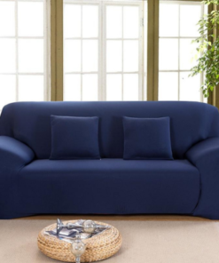 Capa para sofá azul marinho